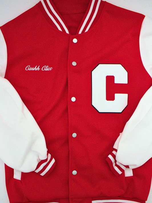 Championship Varsity Jacket (Red)