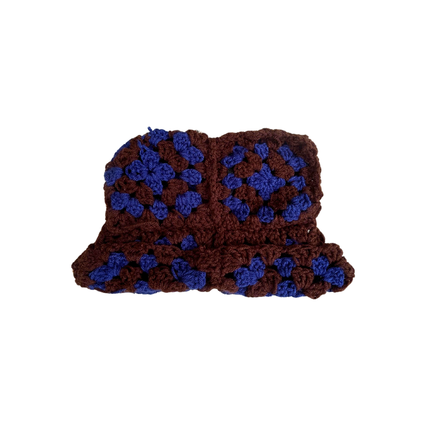 Cat Ear Crochet Beanie (Brown)