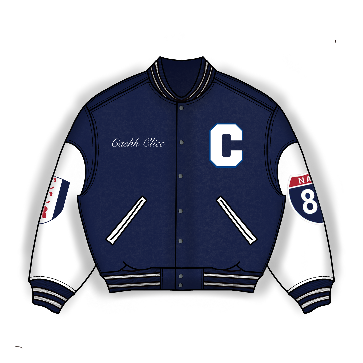 Championship Varsity Jacket (Navy)