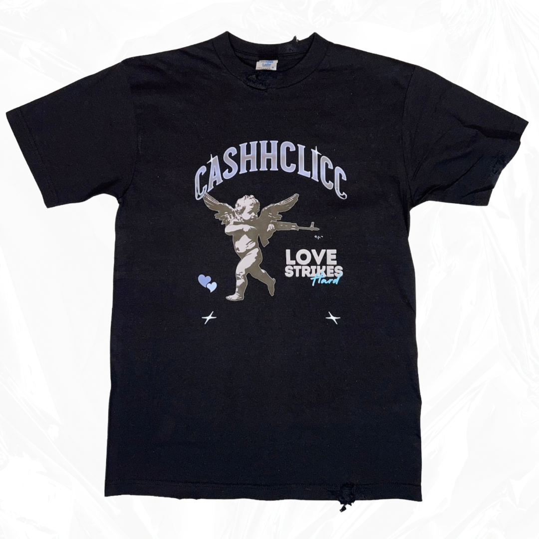 Love Strikes Hard Tee